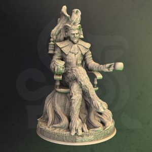 Sátiro Fauno Timador Miniatura