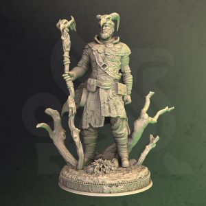 Humano druida Miniatura