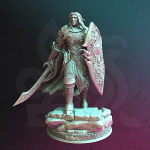 Elfo Semielfo Paladin Prior