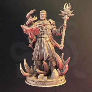 Humano Mago Hechicero Brujo miniatura