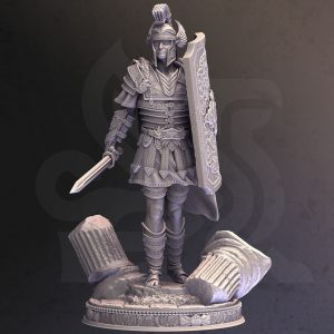 Soldado Romano Imperial Legionario Pretor Miniatura