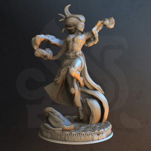 Elfa Semielfa Hechicera Maga Bruja Hechizo Maestra Arcano