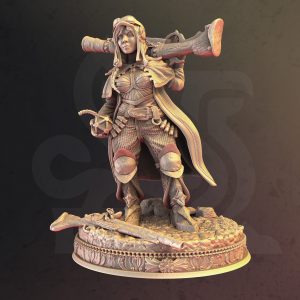 Enana Exploradora Cazadora miniatura