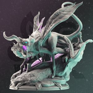 Dragón Psiónico Sobrenatural Mental Gargantuesco