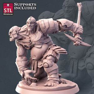Ettin Gigante Monstruo Enemigo