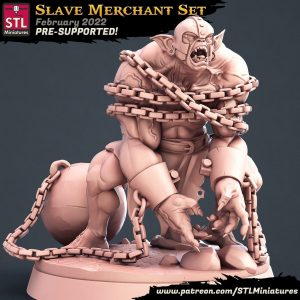 Esclavo Prisionero Orco Hobgoblin Jaula Tortura Cadenas NPC