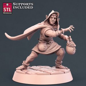 Ladrón Bandido Asesino Set Pack Elfo Hombre Luchador Guerrero