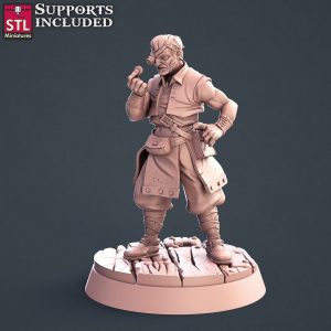 Prestamista Usurero Especulador Medieval Fantástico Escenografía v1