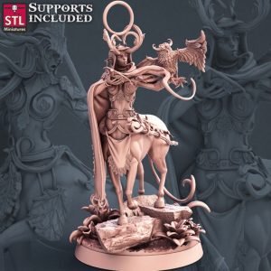 Elfo Centauro Druida Explorador Mago Hechicero Místico Búho