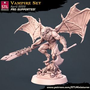 Vampiro Monstruo Señor Lord Jefe No muerto Enemigo Malvado NPC