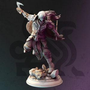 Elfo Explorador Guerrero Luchador Asesino / Espada Drow