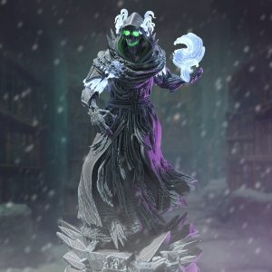 Lich Enemigo Jefe Esqueleto Espectro Fantasma Nigromante /
