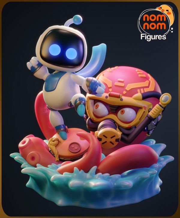Astro Bot Wako Tako Videojuego Robot